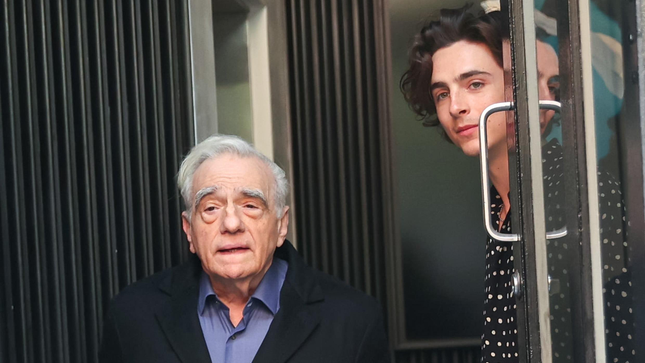 Martin Scorsese und Timothée Chalamet filmen die Bleu de Chanel-Werbung